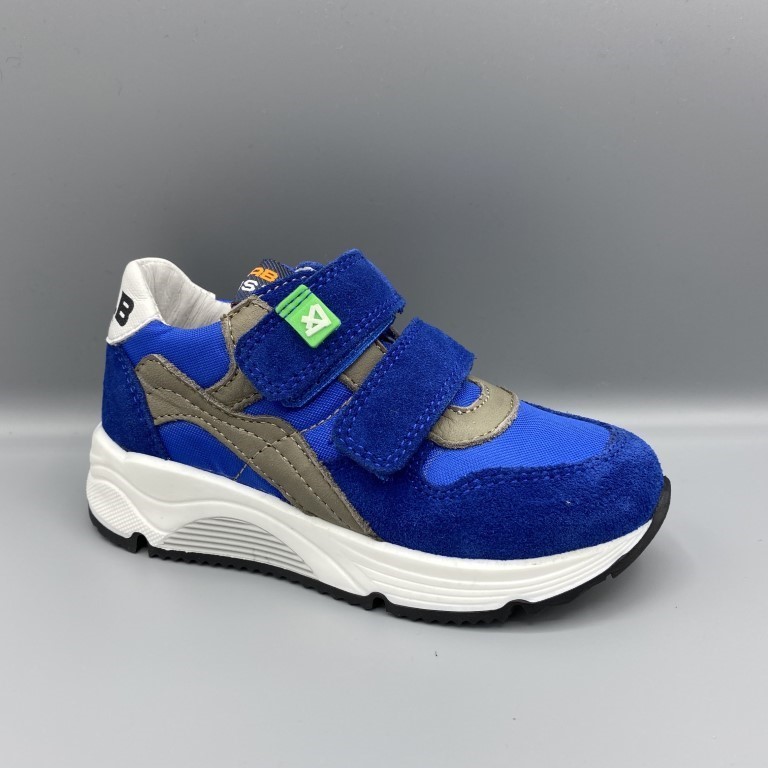Voorbeeld Bot Snel 096 Develab schoenen met klittenband kobalt blauw - Vermeulen Modeschoenen  Dongen