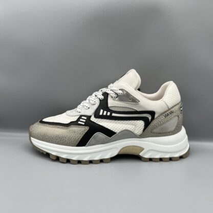 010 VIA VAI sneakers wit grijs zwart