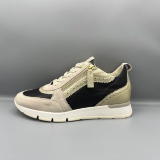 032 DL Sport sneakers zwart beige goud
