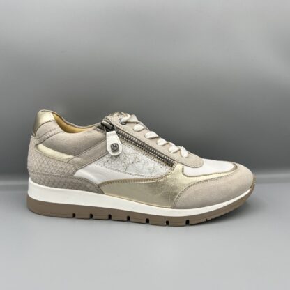 272 Helioform sneakers beige goud