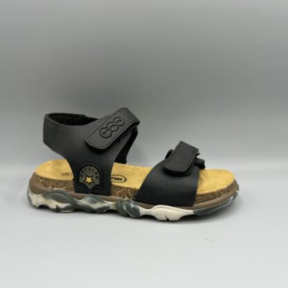 137 Develab sandalen zwart