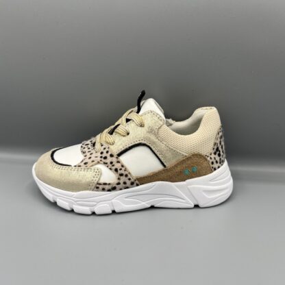 050 Bunnies jr. sneakers goud stipjes