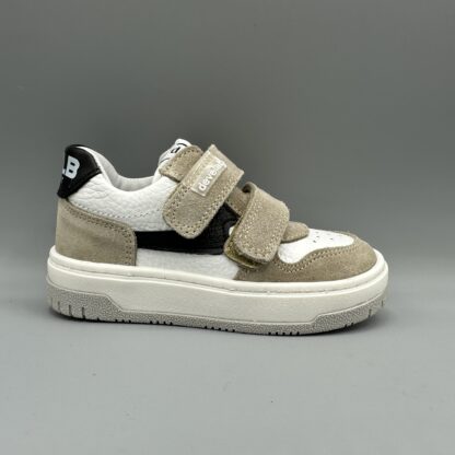 121 Develab schoenen met klittenband wit beige