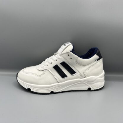 197 Hip sneakers wit blauw