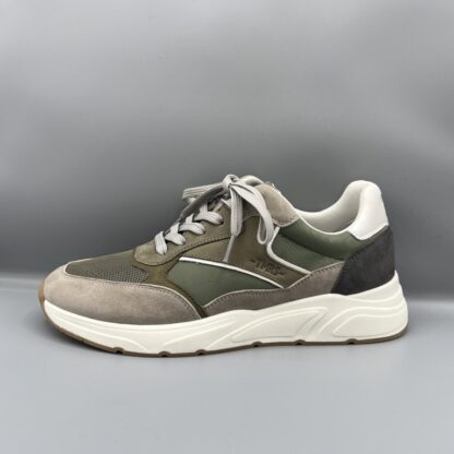 381  Tamaris sneakers groen grijs