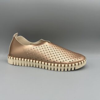 147 Ilse Jacobsen loafers rose goud