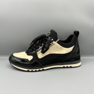 033 Marco Tozzi sneakers beige zwart