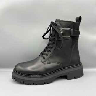 042 Marco Tozzi bikerboot zwart