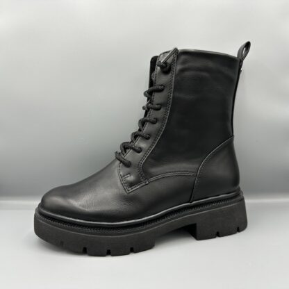 043 Marco Tozzi bikerboot zwart
