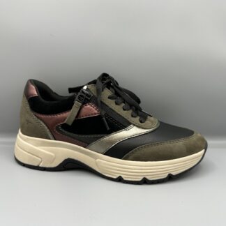 049 Tamaris comfort sneakers groen zwart