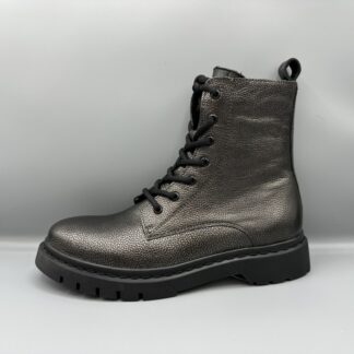 057 Tamaris bikerboot zilver metallic