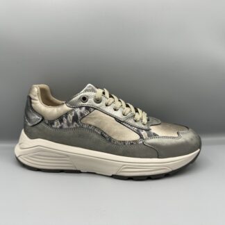 064 Xsensible sneakers zilver metallic