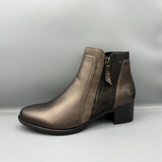 116 Remonte laarsje brons metallic