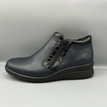 133 Rieker laarsje blauw