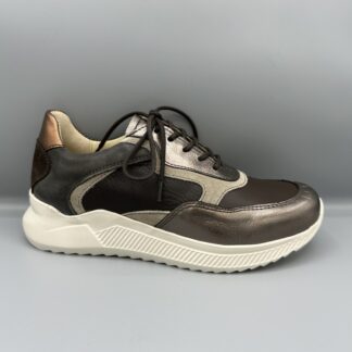 175 Wolky sneakers bruin brons metallic