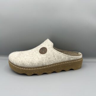 194 Rohde pantoffels beige vilt