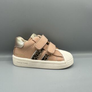 279 Shoesme schoenen met klittenband roze panter