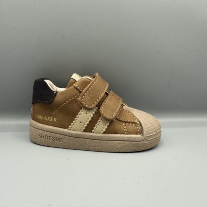 303 Shoesme schoenen met klittenband cognac
