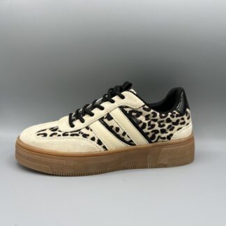 030b Posh snekaers beige panter