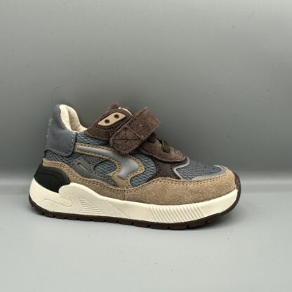 314 Shoesme sneakers taupe blauw