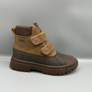 327 Shoesme schoenen met klittenband bruin cognac