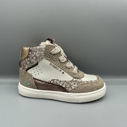 335 Bunnies jr. boot beige stipjes