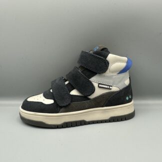 367 Bunnies jr.  schoenen met klittenband blauw beige