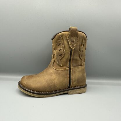 377 Pinocchio western laarsje cognac