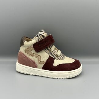 384 Develab boot bordeaux beige