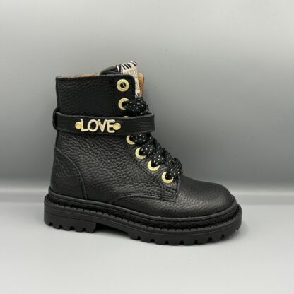 394 Develab bikerboot zwart