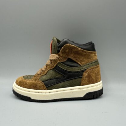 437 Gattino boot cognac groen