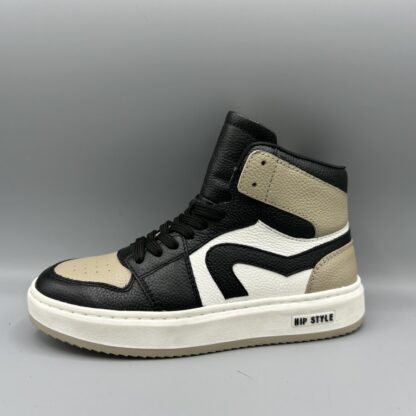 441 Gattino boot zwart beige wit