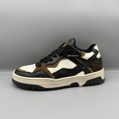 462 Hip sneakers zwart beige cognac