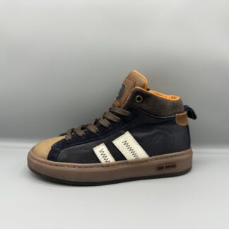 463 Hip boot blauw cognac