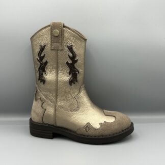 471 Red Rag western laarsje brons metallic
