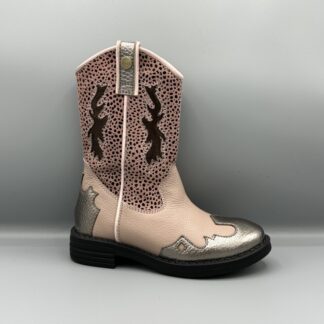 472 Red Rag western laarsje roze