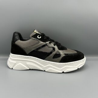 474 Red Rag sneakers zwart zilver