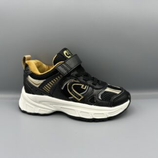 489 Cruyff sneakers zwart goud