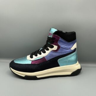 512 Braqeez boot blauw paars metallic