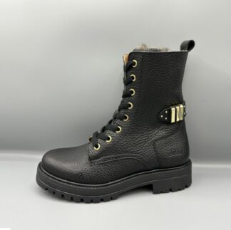 515 Braqeez bikerboot zwart