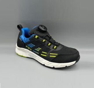 530 Trackstyle sneakers zwart geel blauw