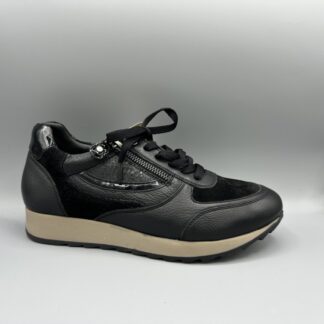 162 Helioform sneakers zwart wijdte K