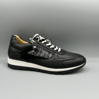 Helioform sneakers zwart zilver