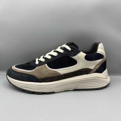 217  Xsensible sneakers blauw taupe beige