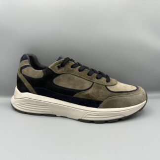 218  Xsensible sneakers taupe blauw