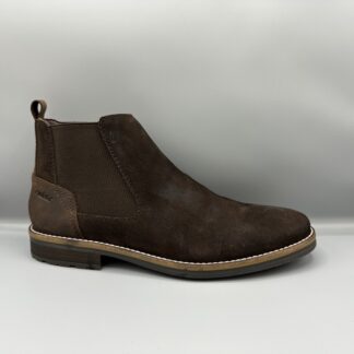 258  Rieker chelseaboot bruin suède
