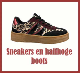Sneakers en halfhoge boots