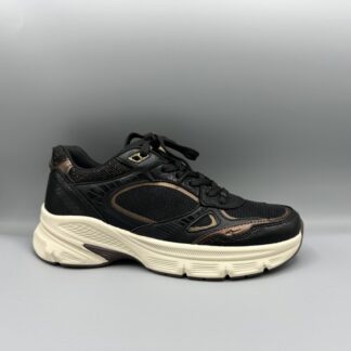 Tamaris sneakers zwart brons