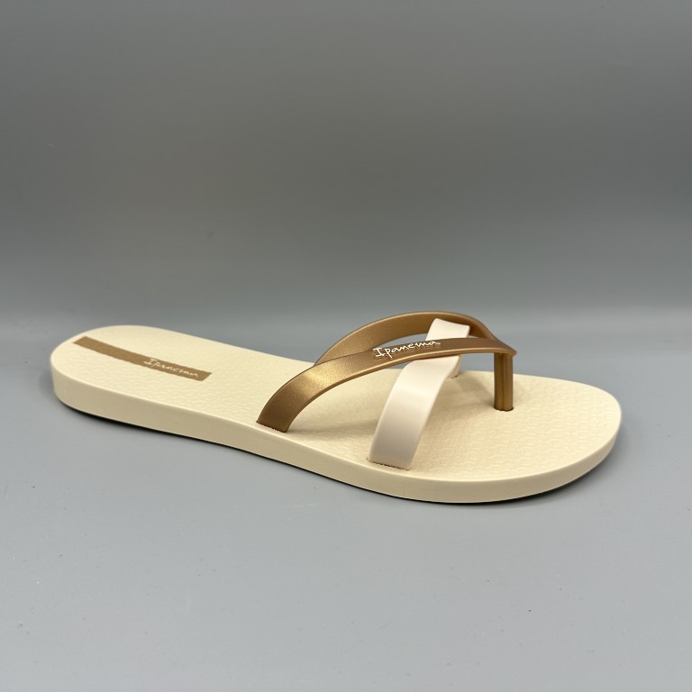 Ipanema slippers beige goud