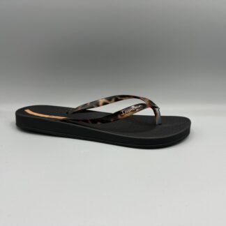 Ipanema slippers zwart panter